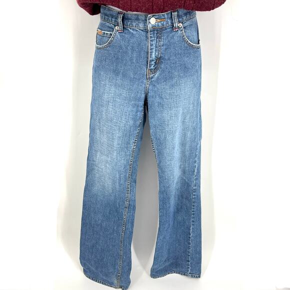 Eddie Bauer Boot Cut Stretch Jeans Size 8 - Picture 1 of 10